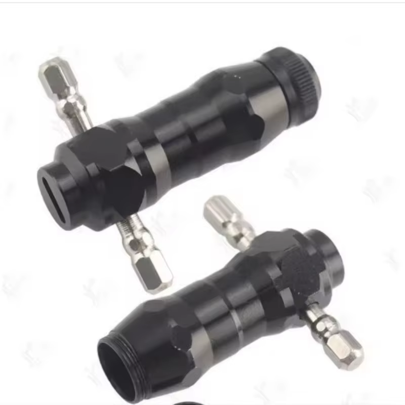 Kit de crochetage tubulaire 10-en-1 avec clés interchangeables en acier inoxydable – Outil de déverrouillage professionnel pour serruriers et bricoleurs