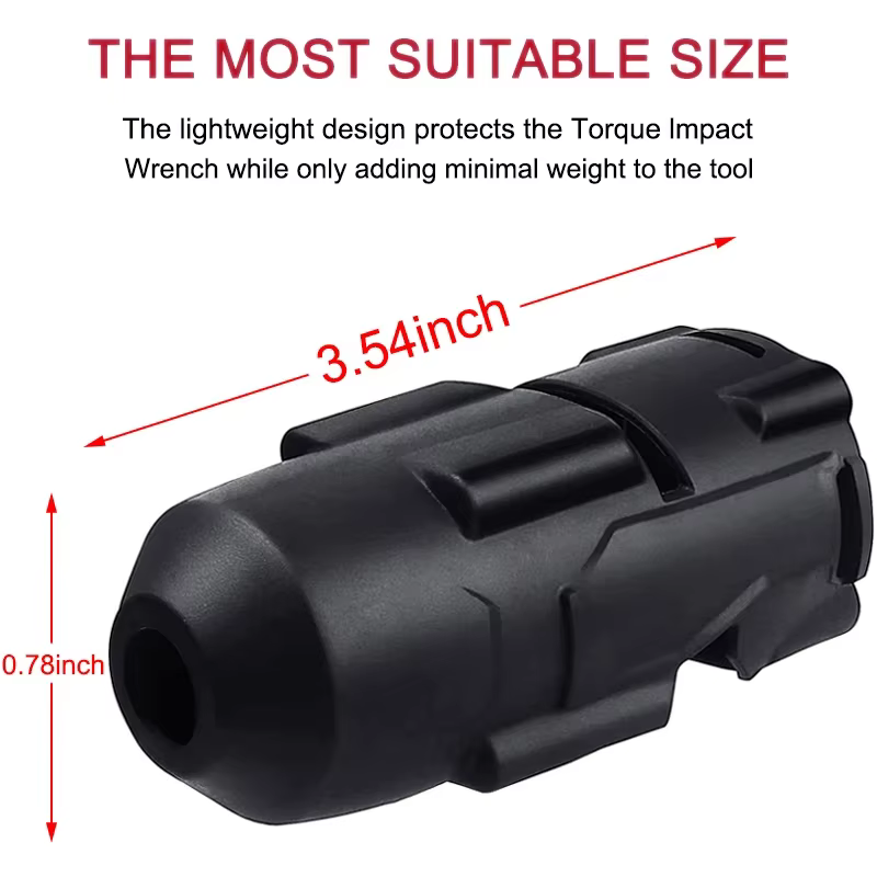 Bottes de protection pour clé à chocs Milwaukee 1/2 pouce à couple élevé 2767-20 2863-20 – Prévient l'usure – Accessoires pour outils électriques