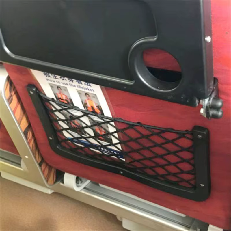 Filet de rangement de voiture, filet élastique, filets de chargement, caravane, Bus, Camping, siège arrière de véhicule, organisateur, maille, accessoires d'intérieur automobile