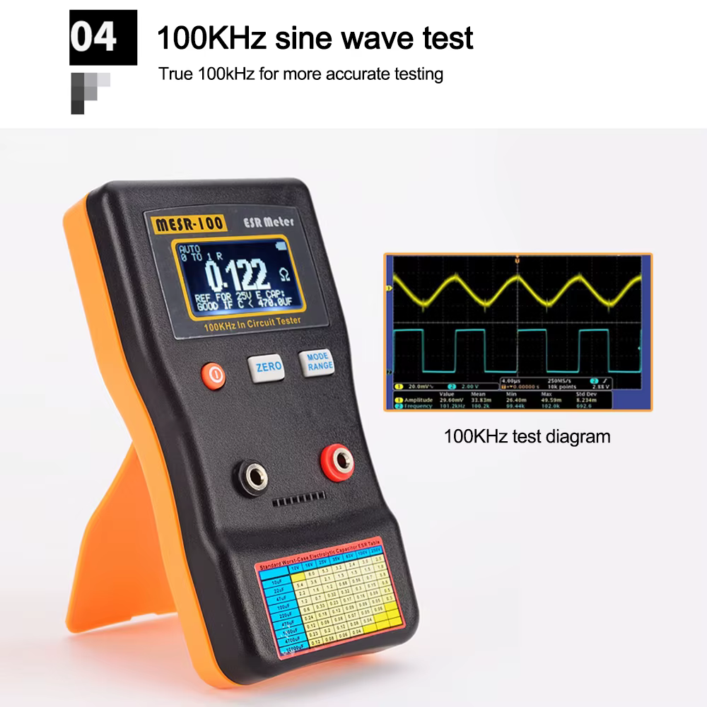 Multimètre MESR-100 ESR puzzles itance Ohm mètre professionnel mesure interne 02/10/2018