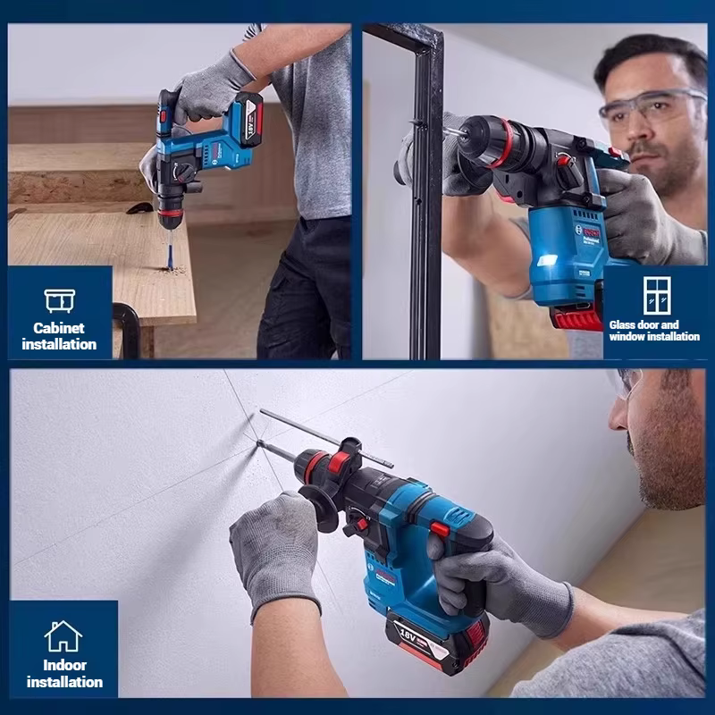 ‌ Marteau perforateur rotatif sans fil léger Bosch GBH 18V-18 GBH