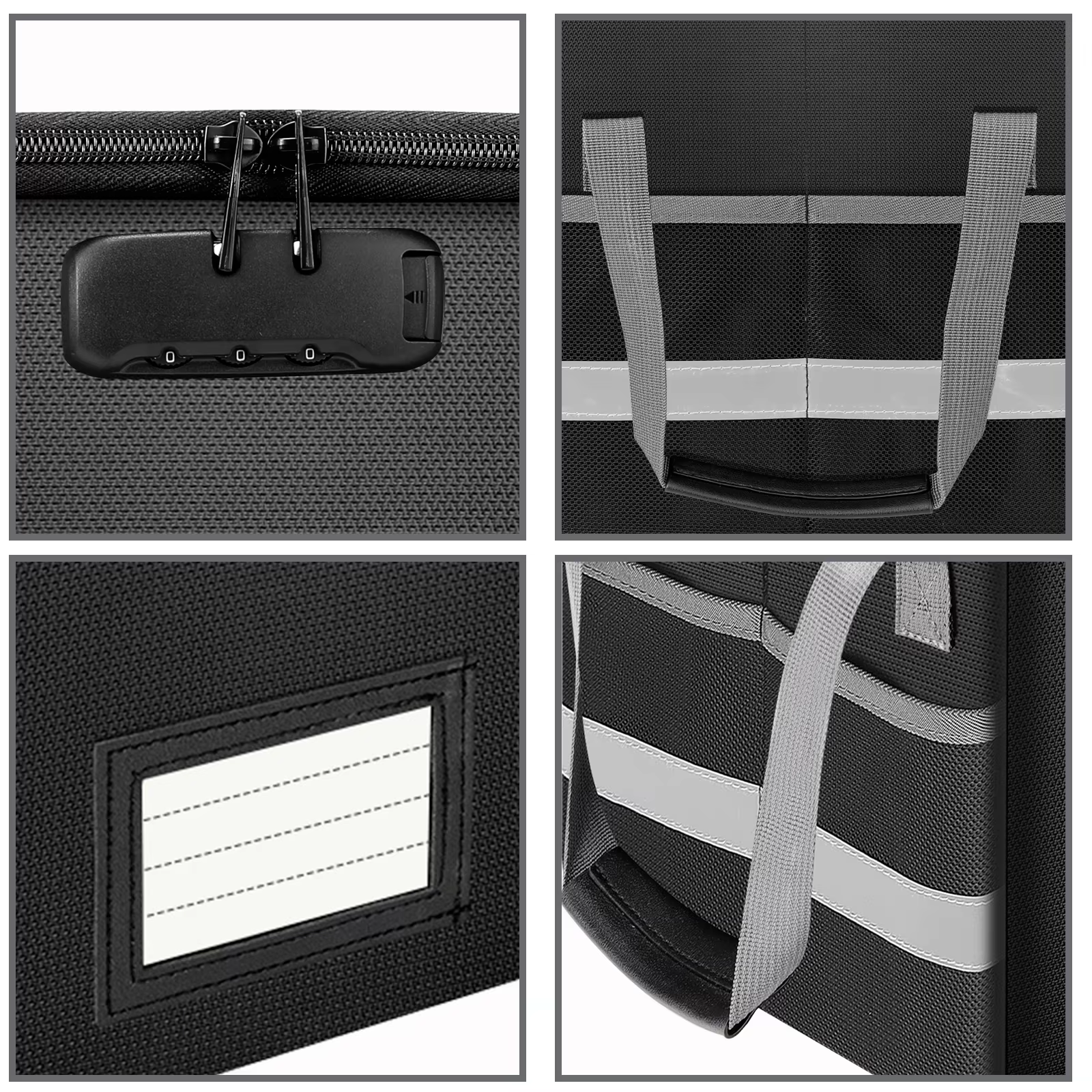 Boîte de rangement pliable imperméable et ignifuge
