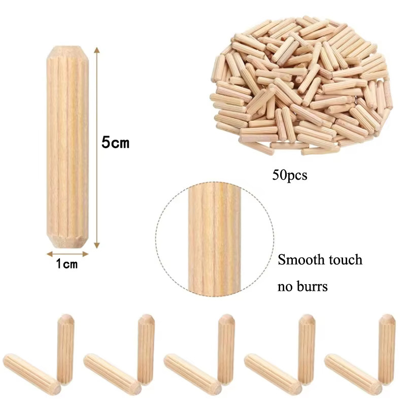 Ensemble de broches en bois pour armoire