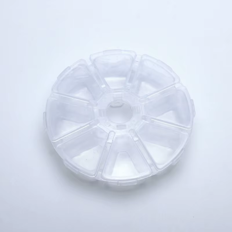 Boîte à outils ronde en plastique