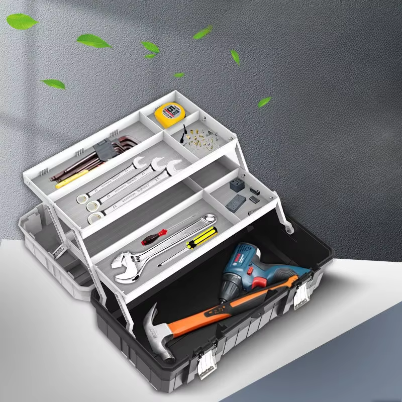 Boîte de rangement d'outils système professionnel