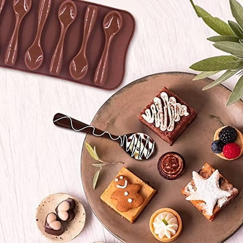 Moule à Chocolat en Forme de Cuillère