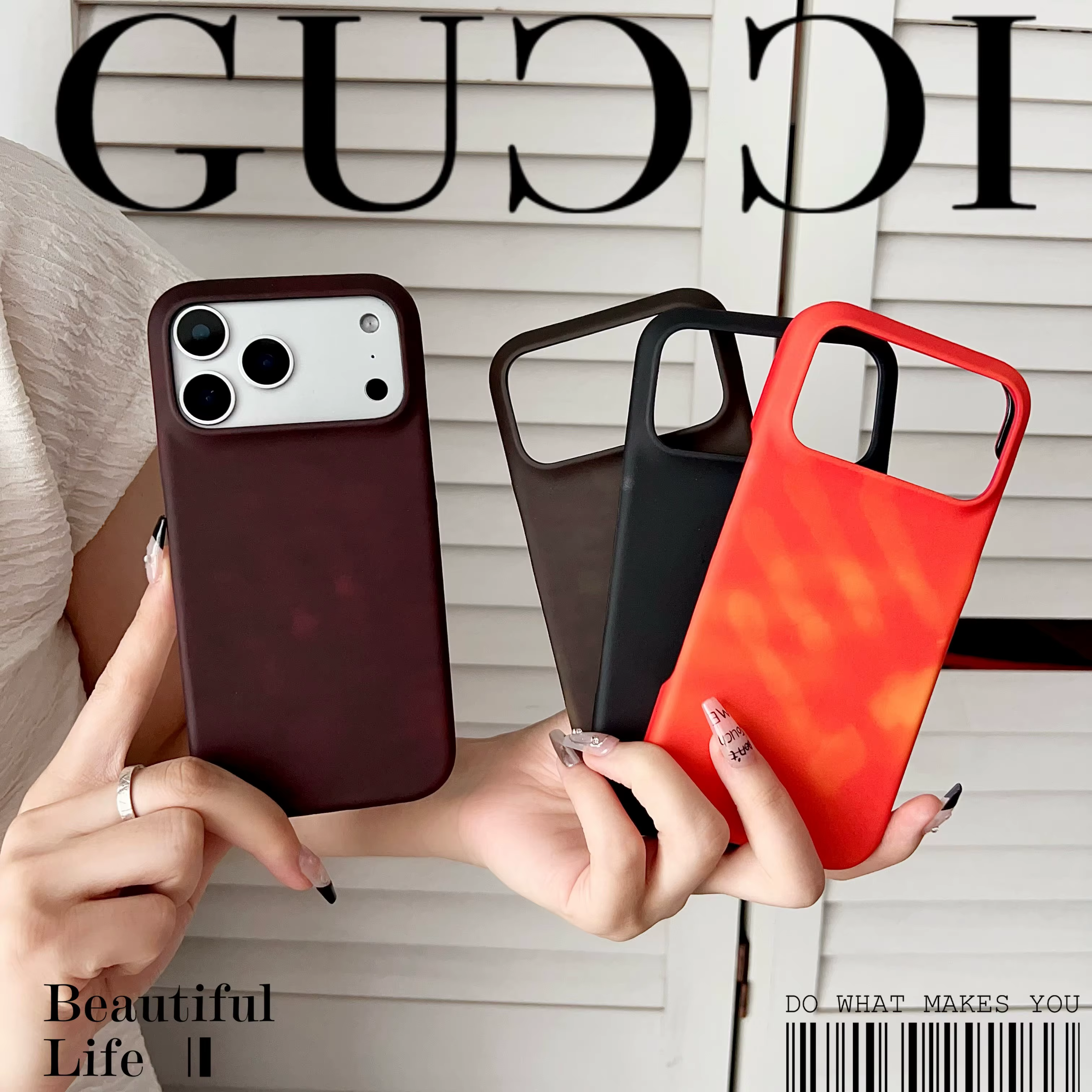 Coque de téléphone à détection thermique