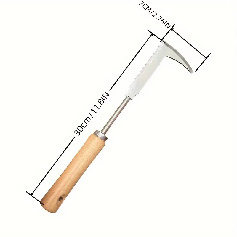 Outil de désherbage en acier inoxydable