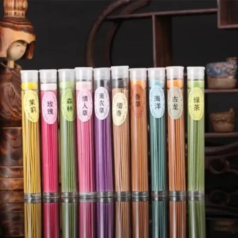 50 bâtons/boîte encens naturel épices pour la maison bois de santal Air propre aromathérapie parfum