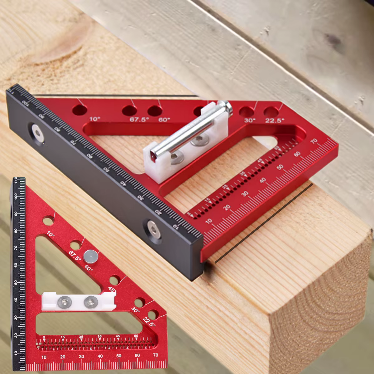 Règle de mesure multi-angle 3D