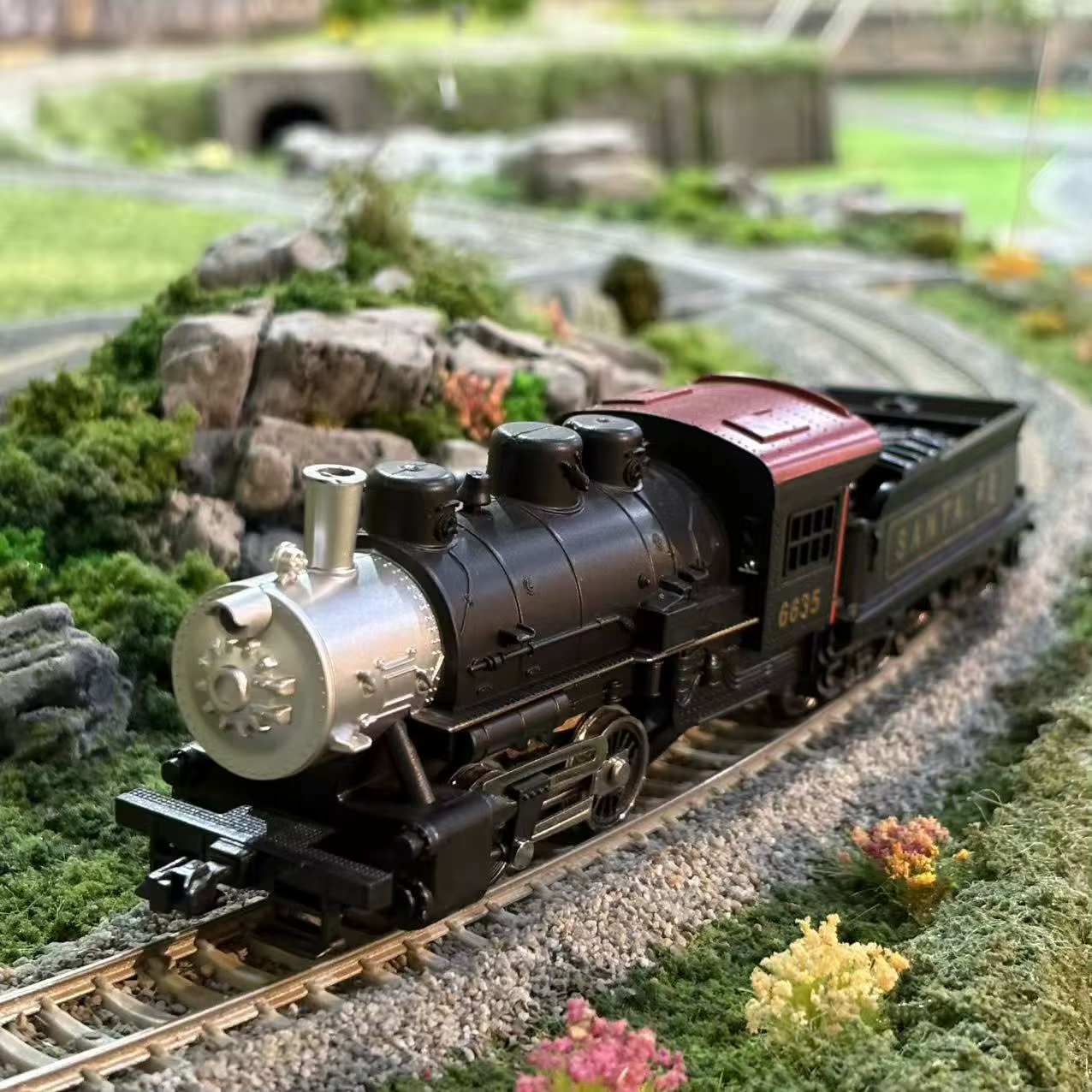 Modèle de simulation de locomotive en fonte à l'échelle 1:87