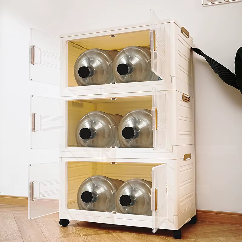 Armoire de rangement à Double porte ouverte