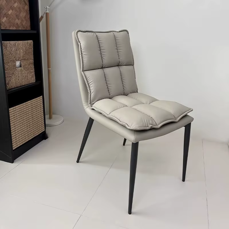 Ensemble de 2 chaises de salle à manger esthétiques peu encombrantes