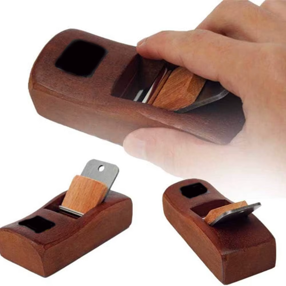 Mini avion bloc de bois
