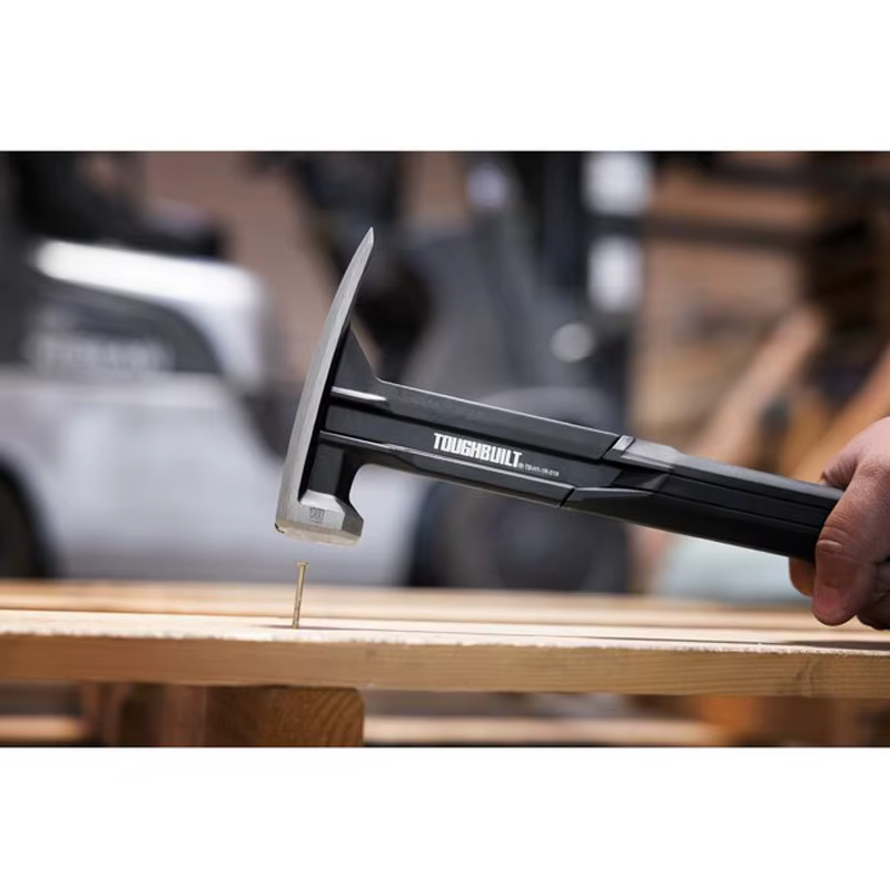 Marteau à déchirer en acier TOUGHBUILT TB-H1-1R-S16 TB-H1-1R-S18 16 OZ. 18 OZ. Outils à main à visage lisse