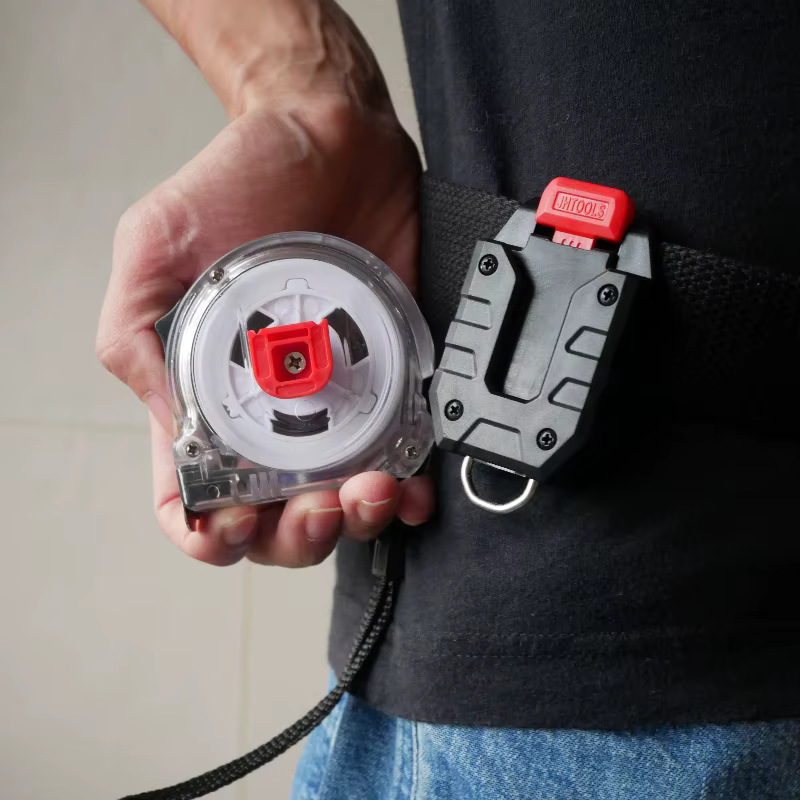 NOUVEAU Clip de ceinture universel à fixation rapide pour ruban à mesurer numérique Tajima Milwaukee