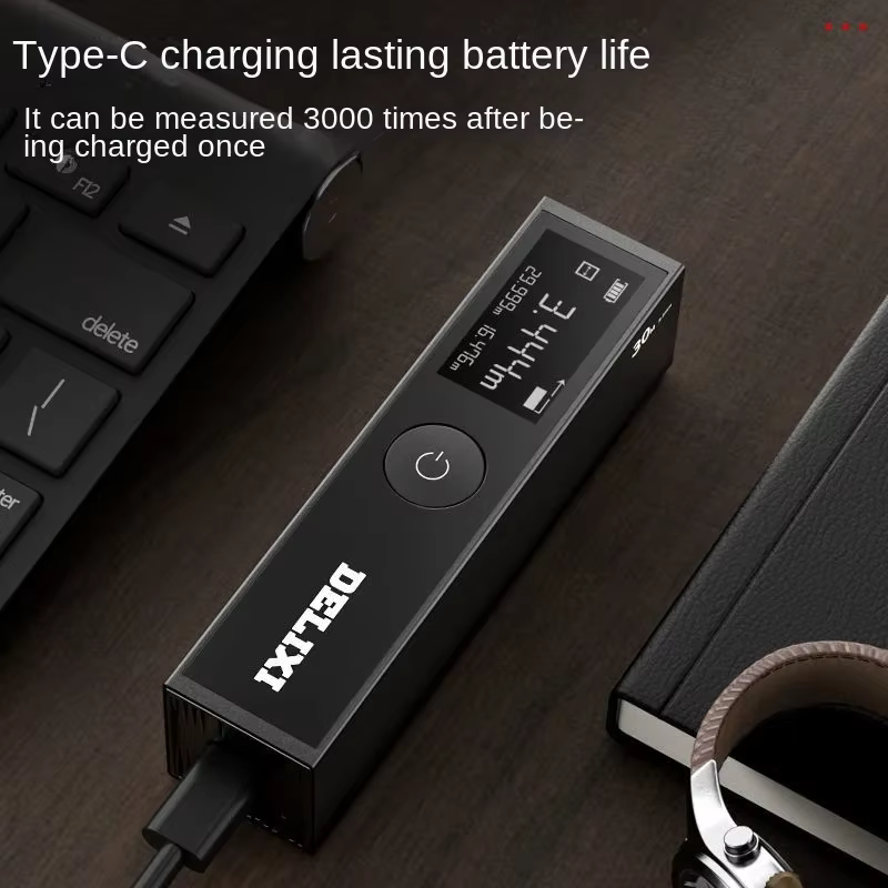 Nouveau DELIXI télémètre Laser règle électronique Portable