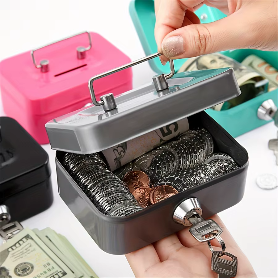 Boîte de rangement sécurisée pour clé en métal