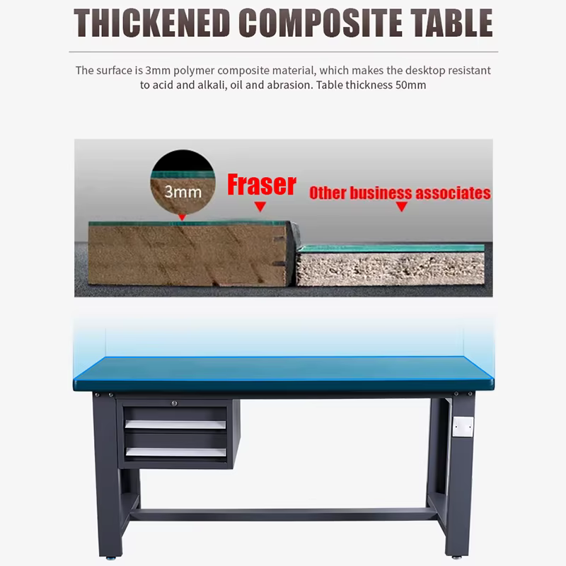 Banc d'atelier avec tiroir