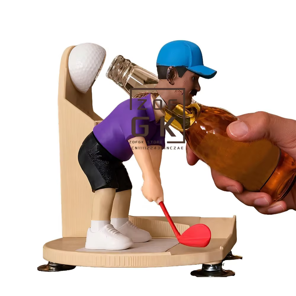 Décapsuleur de bière sur le thème du golf