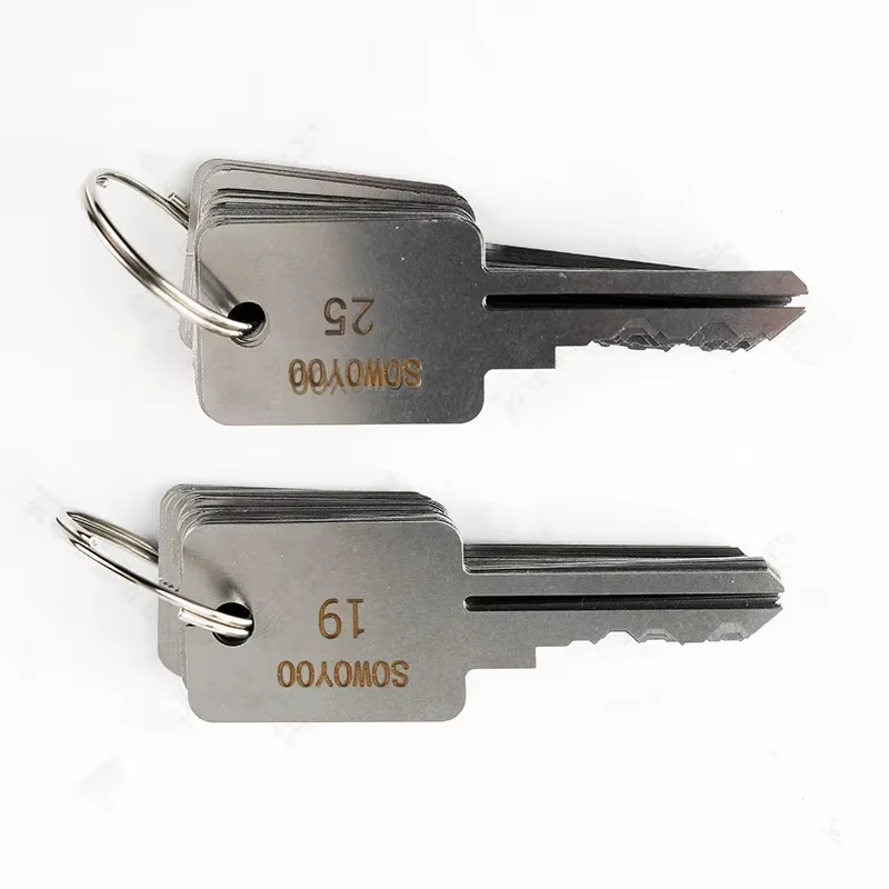 Jeu de clés de verrouillage pour outils de serrurier 48 en 1
