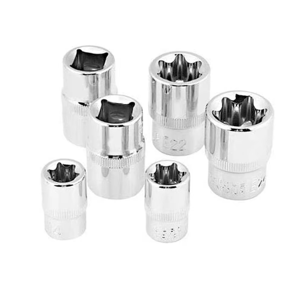 Jeu de douilles Torx Tamper Verde