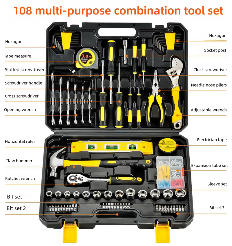 Coffret d'outils 108 pièces