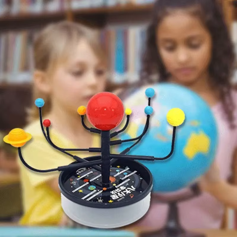 1 ensemble système solaire neuf planètes modèle Kit scientifique bricolage assemblage Interaction Parent-enfant