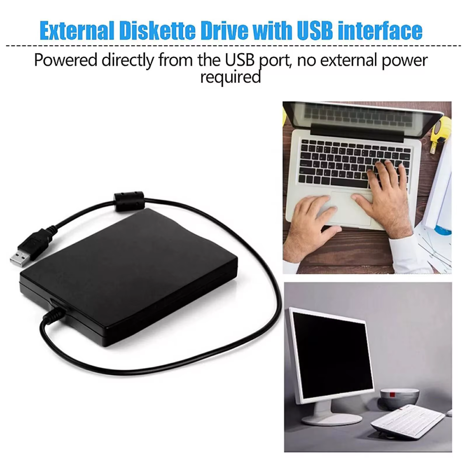 Lecteur de disquettes externe USB 3