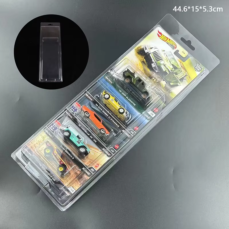 Hotwheels Protector pour 5 cartes, SemiWheels, Automobile Culture Transport Fleet Series Board, Étui de protection, Boîte de rangement