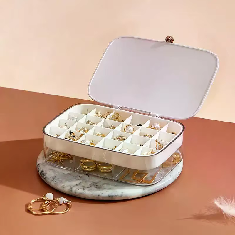 Une boîte de rangement pour bijoux élégante