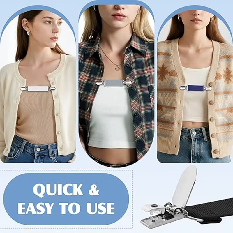 Clips de serrage de taille réglables