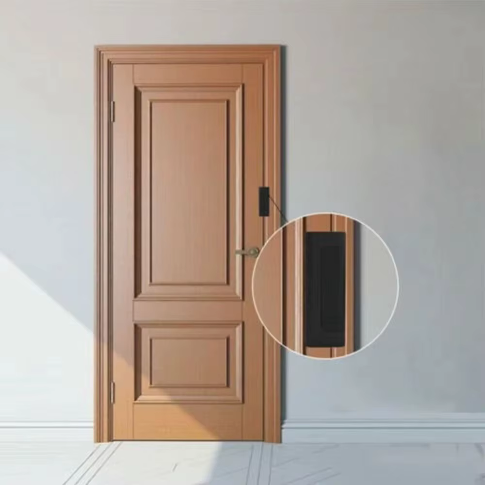 Serrure de porte antivol en métal, facile à utiliser, facile à installer, verrou de sécurité pour enfants, conception de sécurité, métal durable