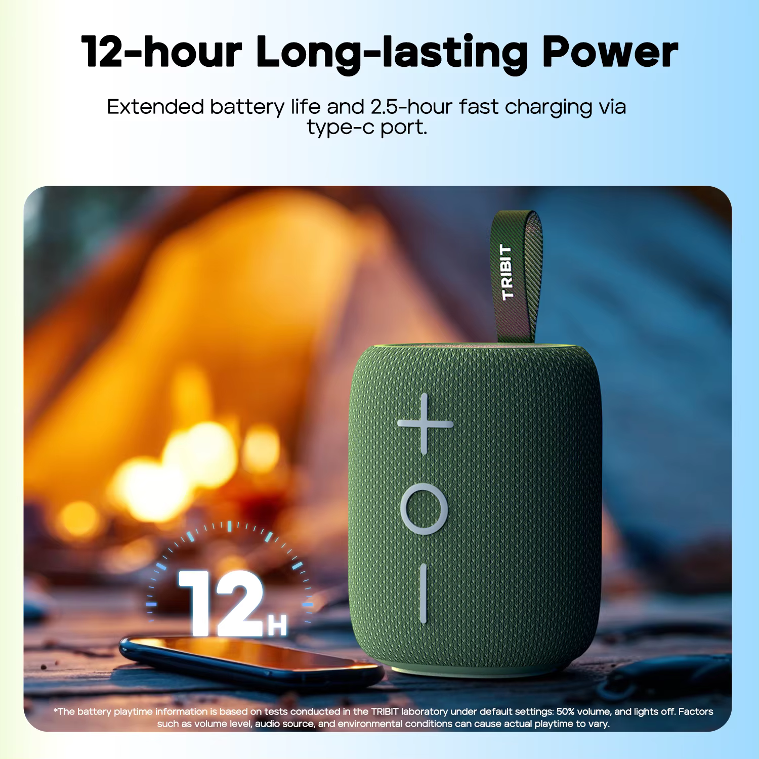 Haut-parleur Bluetooth TRIBIT StormBox Mini+