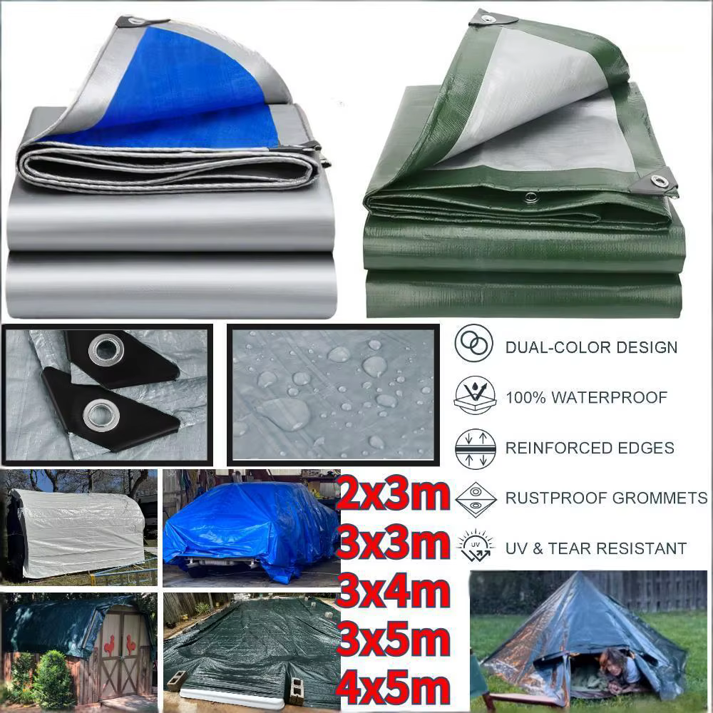 Bâche PE imperméable grande feuille