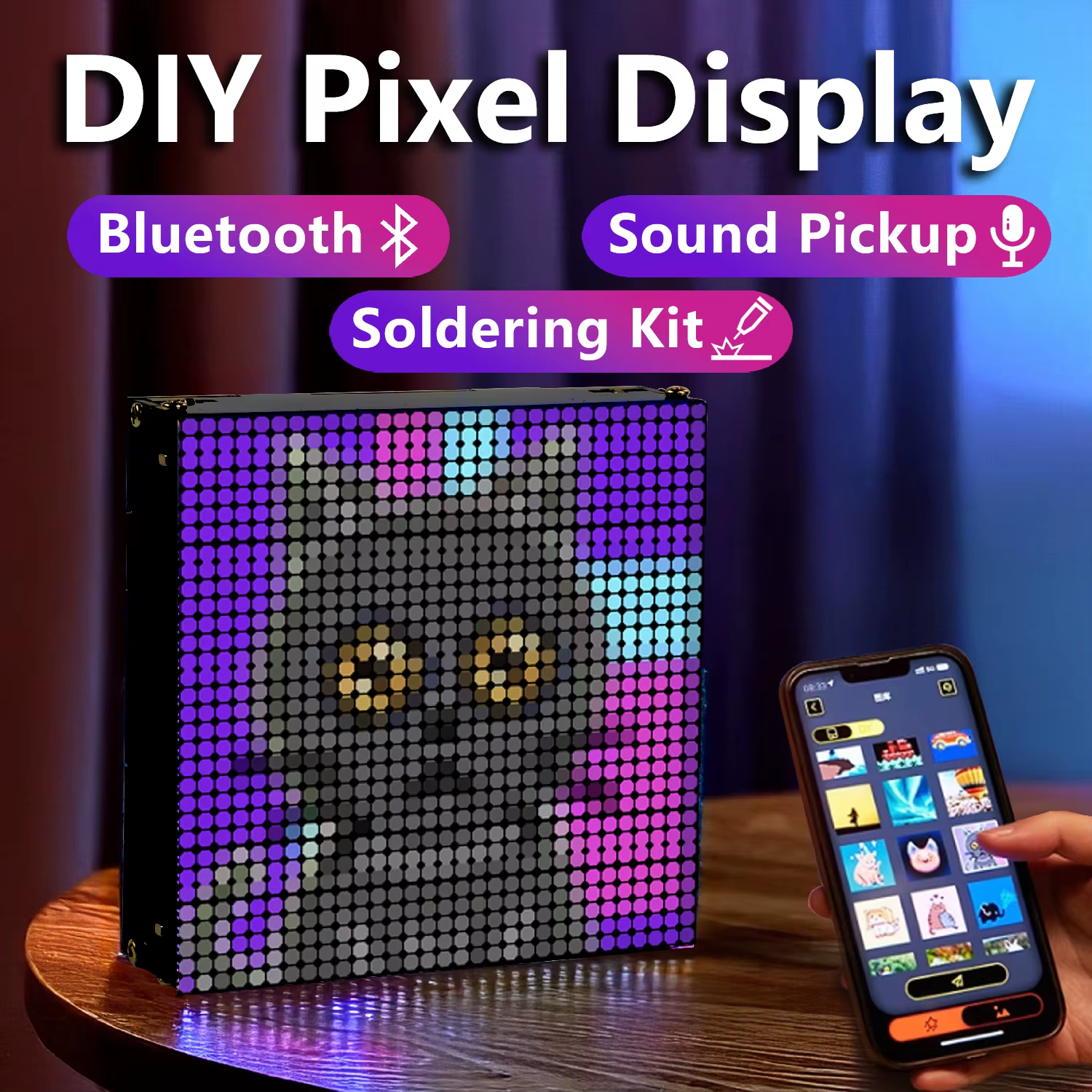 Kit d'affichage LED Bluetooth