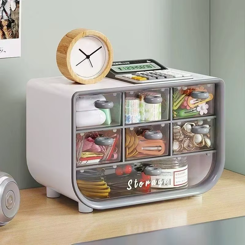 Boîte de rangement à 7 grilles