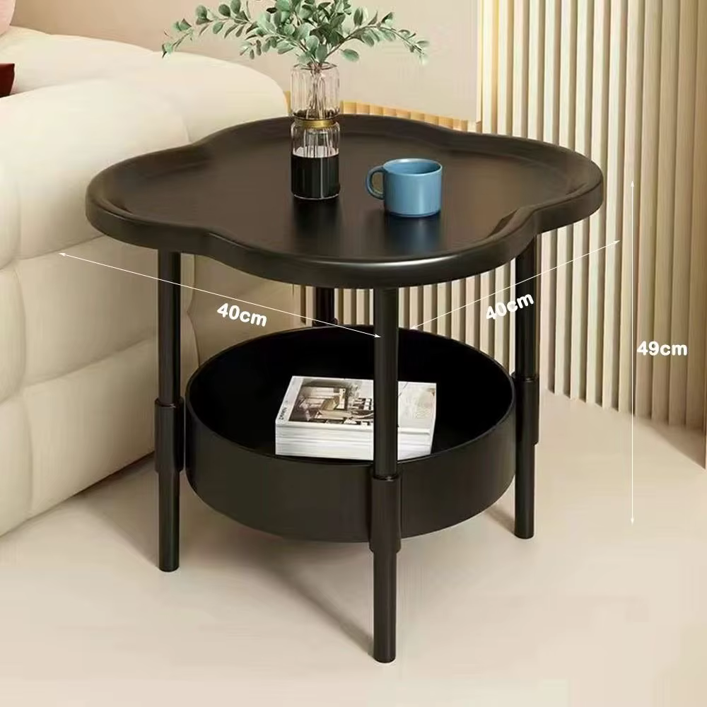 Table d'appoint moderne en plastique