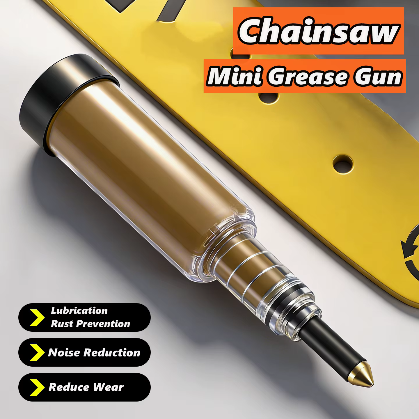 Pistolet à graisse pour tronçonneuses