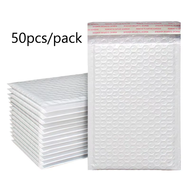 Enveloppes rembourrées à bulles nacrées