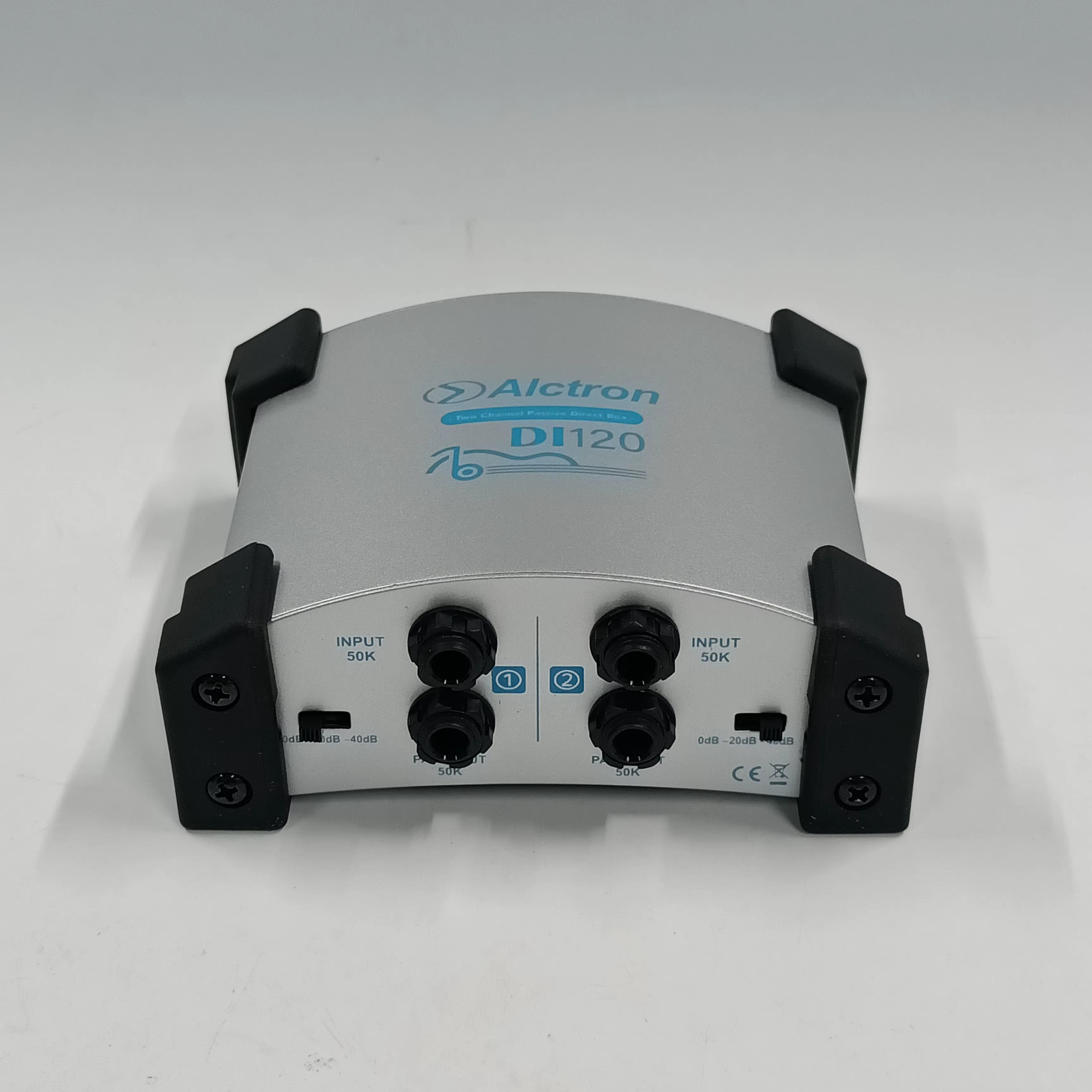Alctron DI120 convertisseur d'impédance de boîtier DI passif bidirectionnel effecteur de scène DIBOX