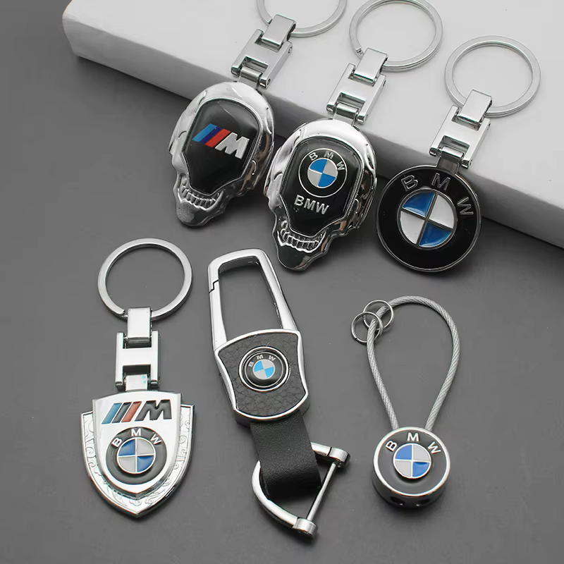 Porte-clés en métal 3D pour voiture