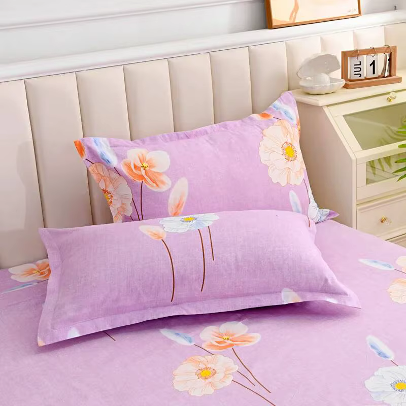 Taie d'oreiller de literie avec motif de fleurs personnalisable, chambre adulte, décoration de la maison, housse de coussin de taille personnalisée, 70x70cm, 51x66cm, 1 pièce