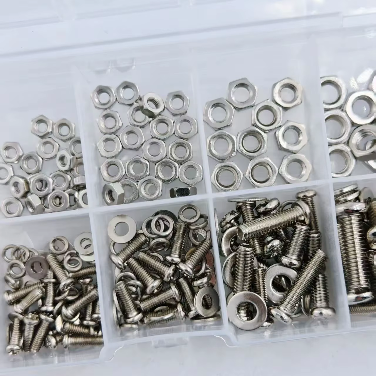 Kit d'écrous et de boulons hexagonaux - 320 pièces/120 pièces
