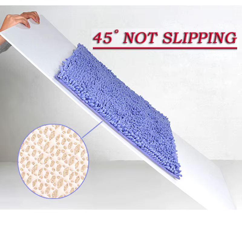 Tapis de bain épais à mémoire de forme, bon marché, pour toilettes, baignoire, salon, porte de salle de bain, tapis de sol absorbant