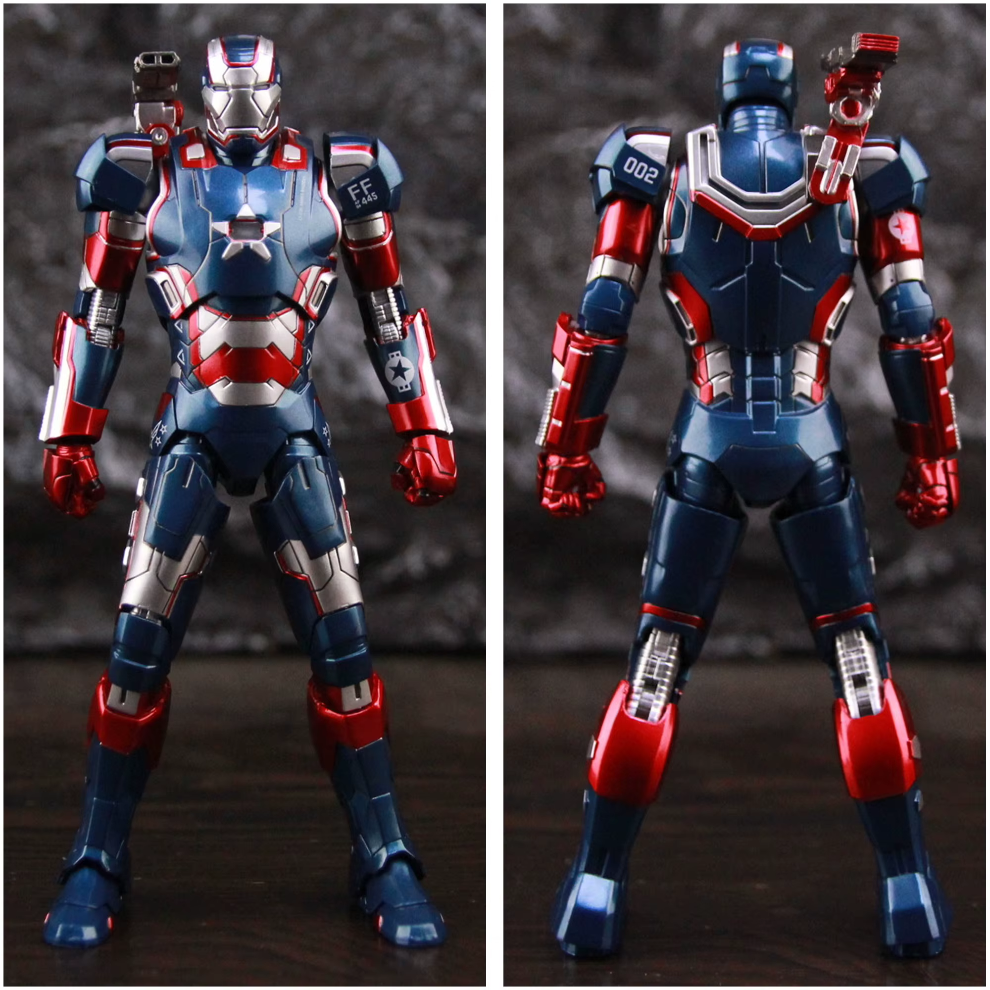 ZD Toys-Figurine d'action Marvel Studios, Extron SAGA Movie Film, Iron Man 3, Iron Fosot, 7 ", 1/10, Ironman ATIONS End Toys, Butter Model