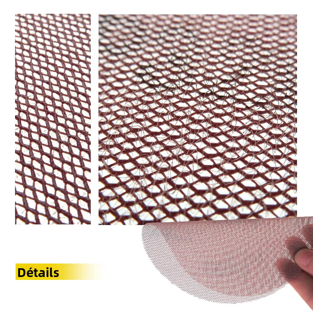 Disques de ponçage en filet Anti-poussière