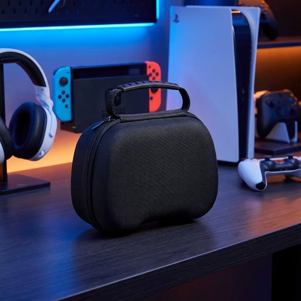 Étui de rangement pour manettes de jeu PS5/XBOX/PS4, boîte de rangement rigide pour accessoires de jeu