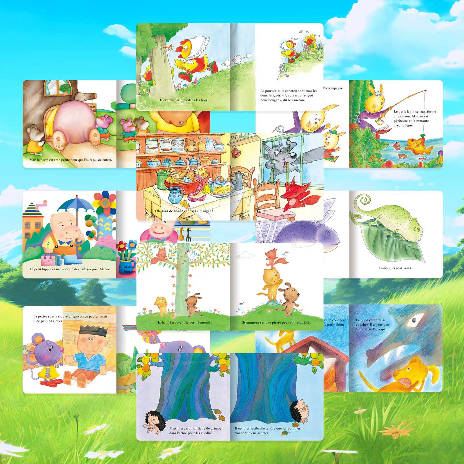 Longue vie à la rentrée scolaire! Un ensemble de livres d'histoires françaises pleins de divertissement pour vous aider à démarrer la nouvelle session avec joie