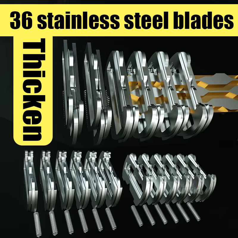 10 clés serrure de porte cylindre en laiton 65-130mm